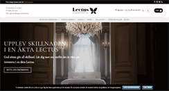 Desktop Screenshot of lectus.se